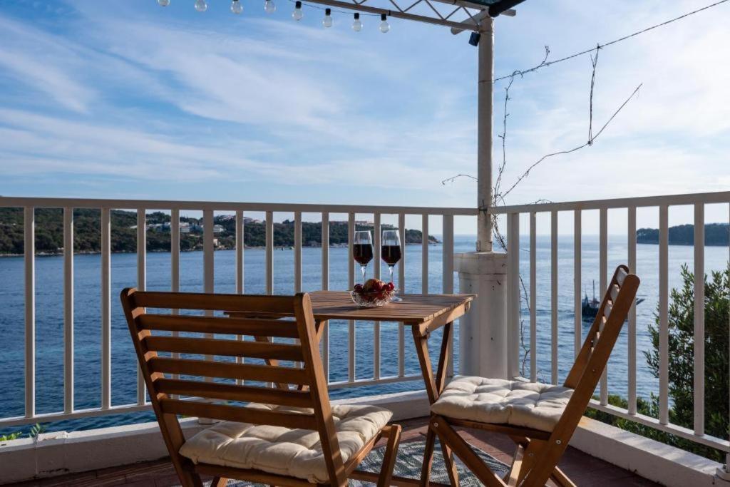 Vila Diamond Sea - Vacation House With Private Parking And A Big Terrace Over The Sea Dubrovník Exteriér fotografie